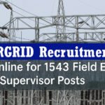 POWERGRID Recruitment 2025 – Apply Online for 1543 Field Engineer & Supervisor Posts